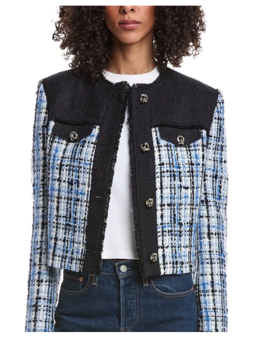 HUGO BOSS JOSOLA TWEED JACKET
